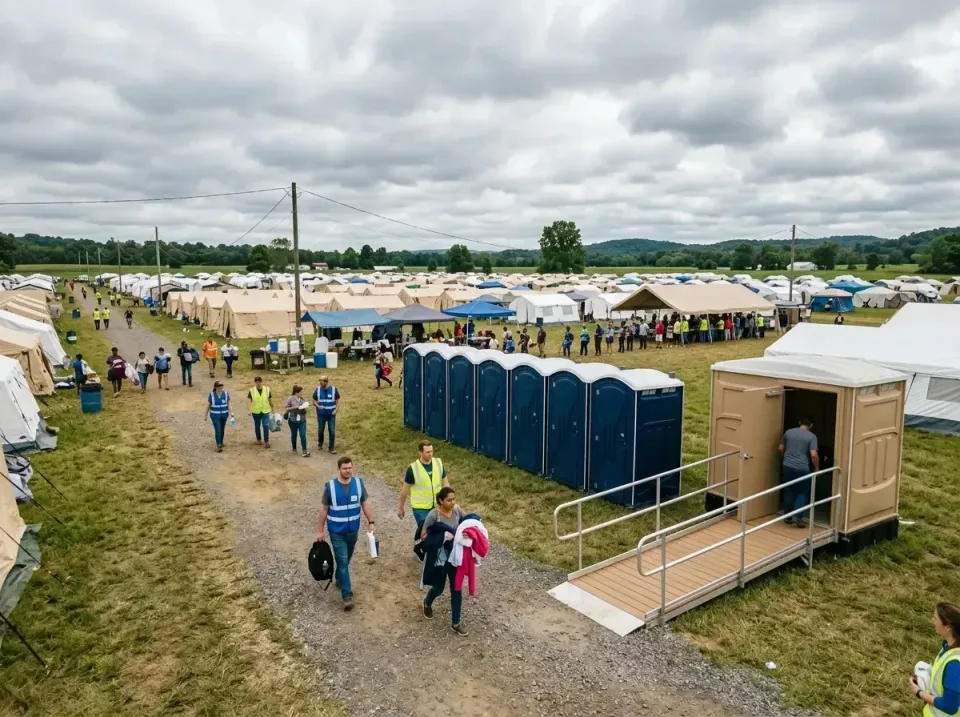 disaster-relief-camp-restrooms-010 — frequently asked questions, Dumpster & Portable Bathrooms Rental in Hearne, TX